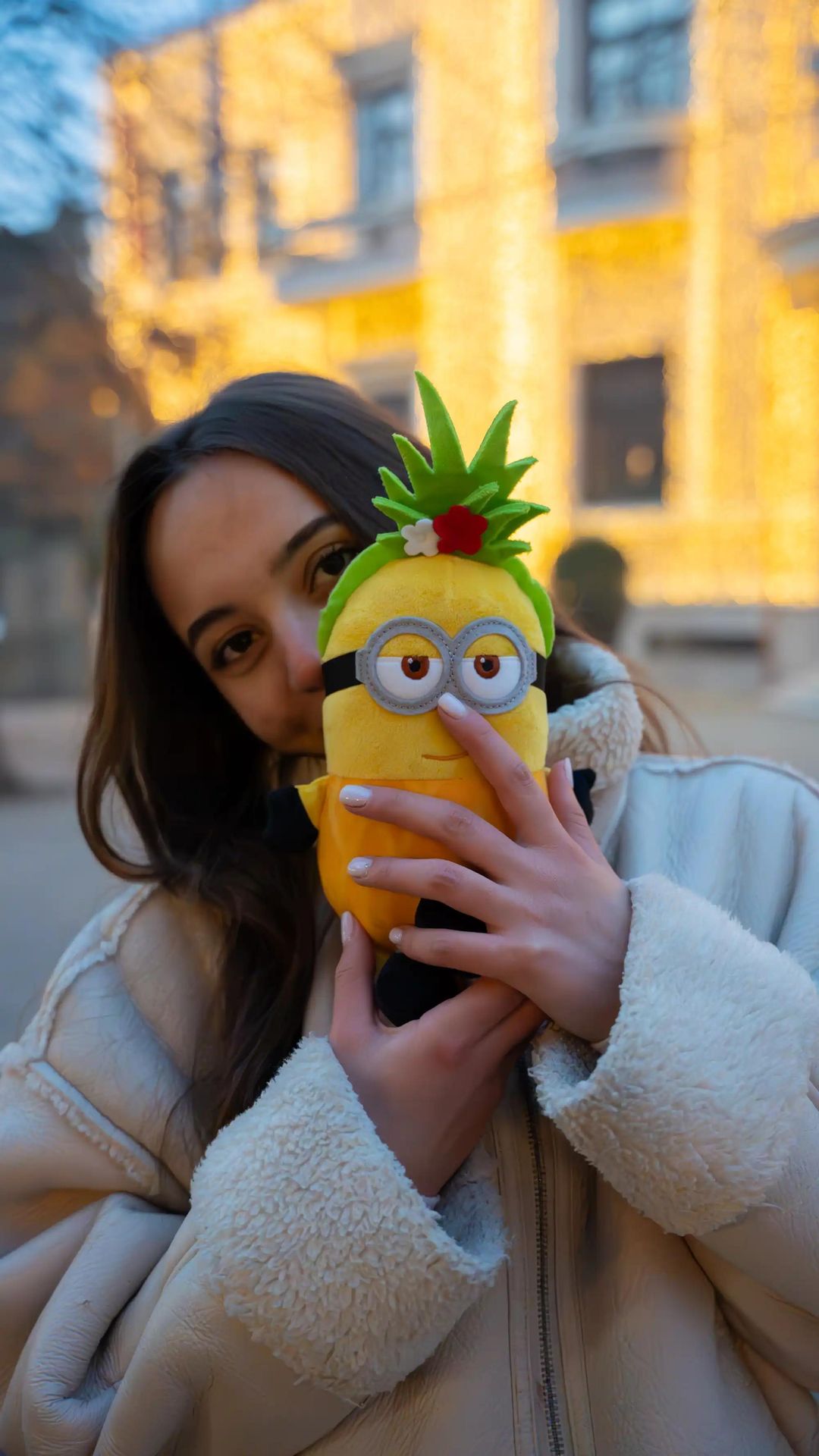 Metanow teammate with pineapple plush