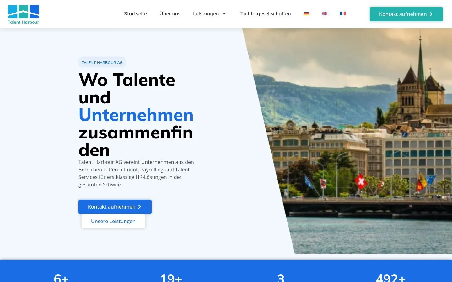 Talent Harbour – SEO by Metanow