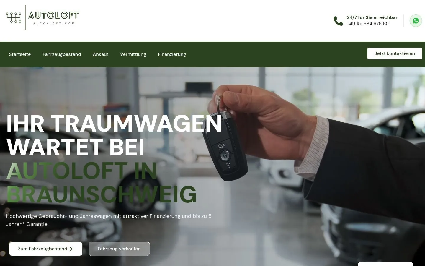 AUTOLOFT – Web Design by Metanow