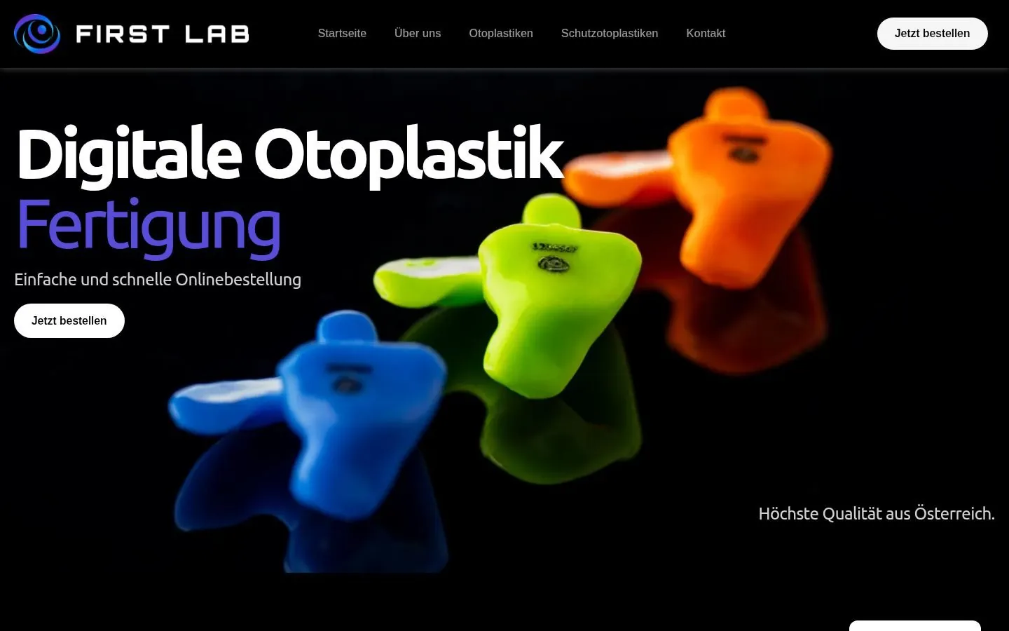 FIRST LAB – Landing Page by Metanow