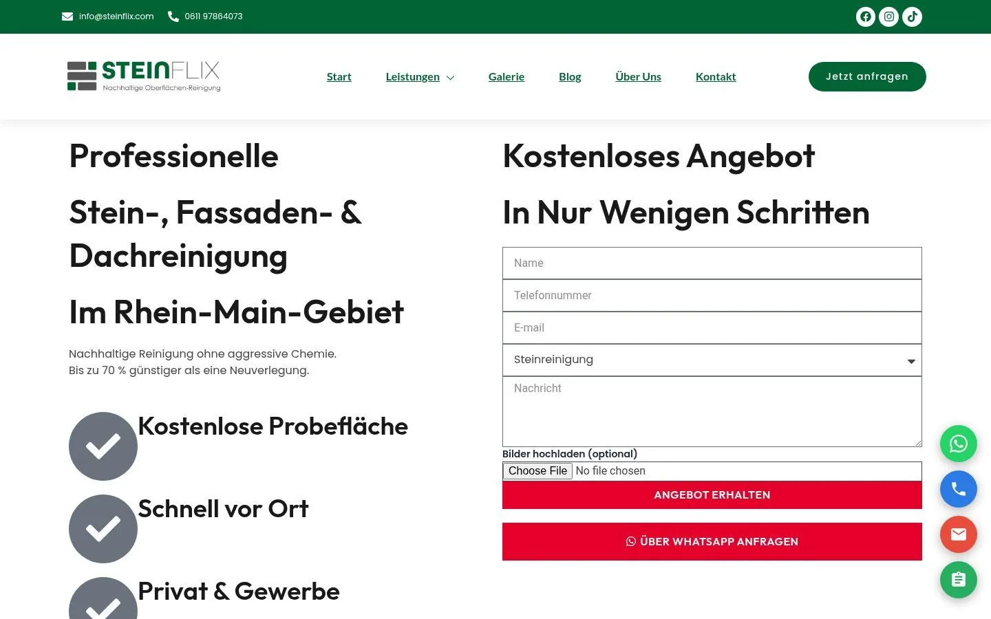 SteinFlix – Website Redesign by Metanow