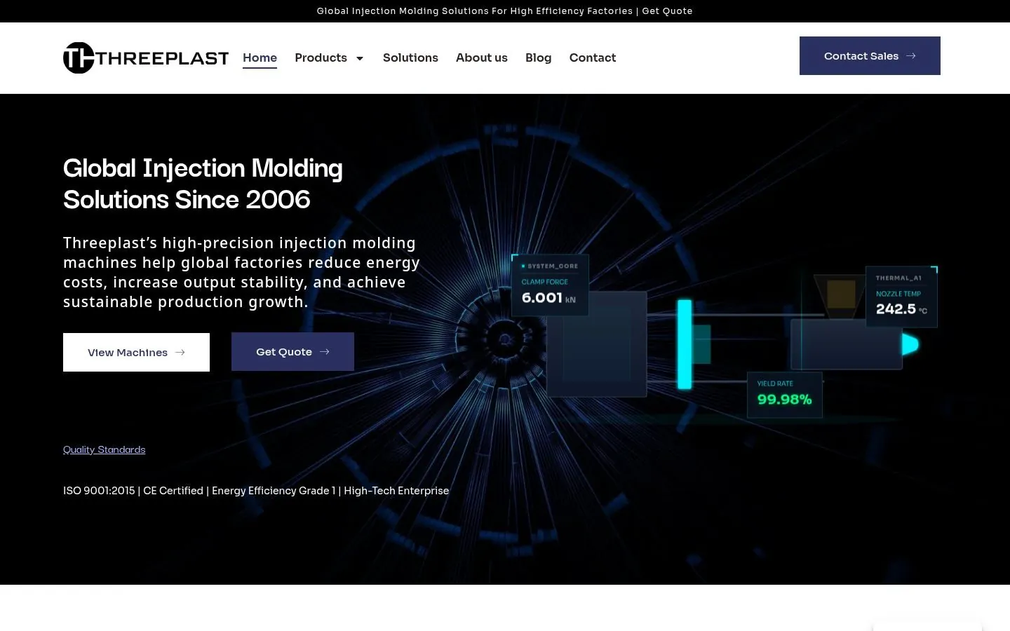 Surui Machinery – Web Design by Metanow