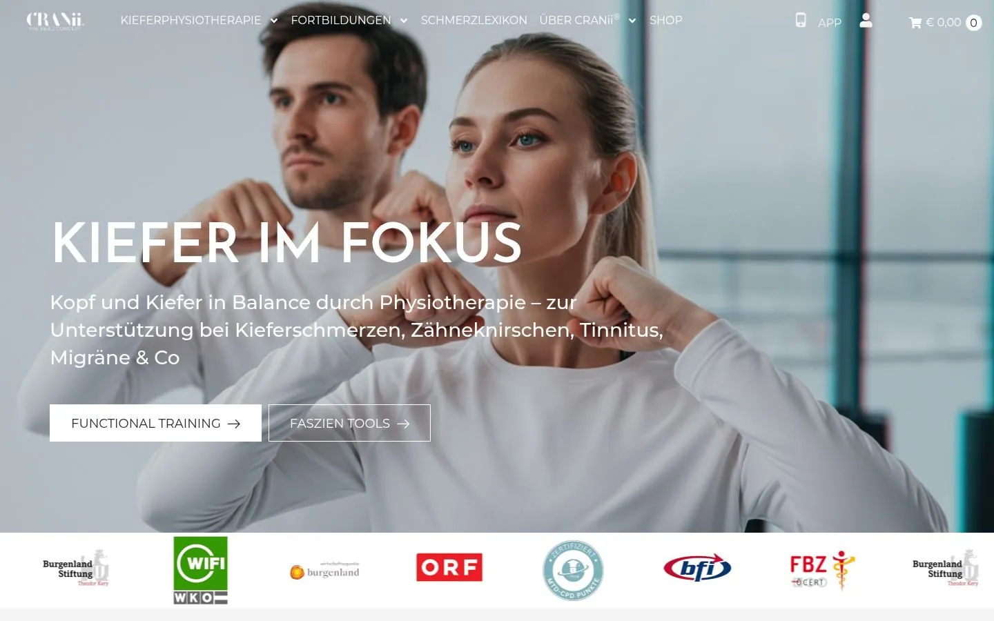 CRANii – Landing Page by Metanow