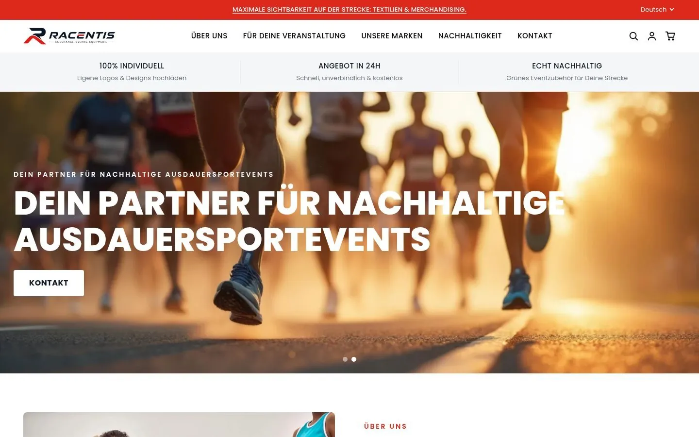 Racentis – Shopify Store by Metanow