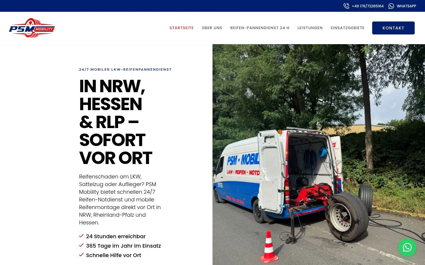 PSM Mobility – Website & SEO by Metanow