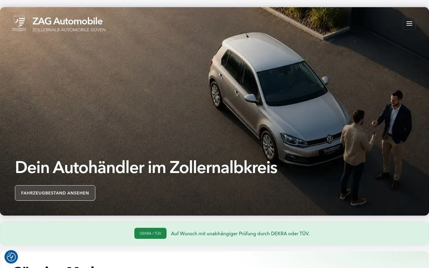 ZAG Automobile – Web Design by Metanow