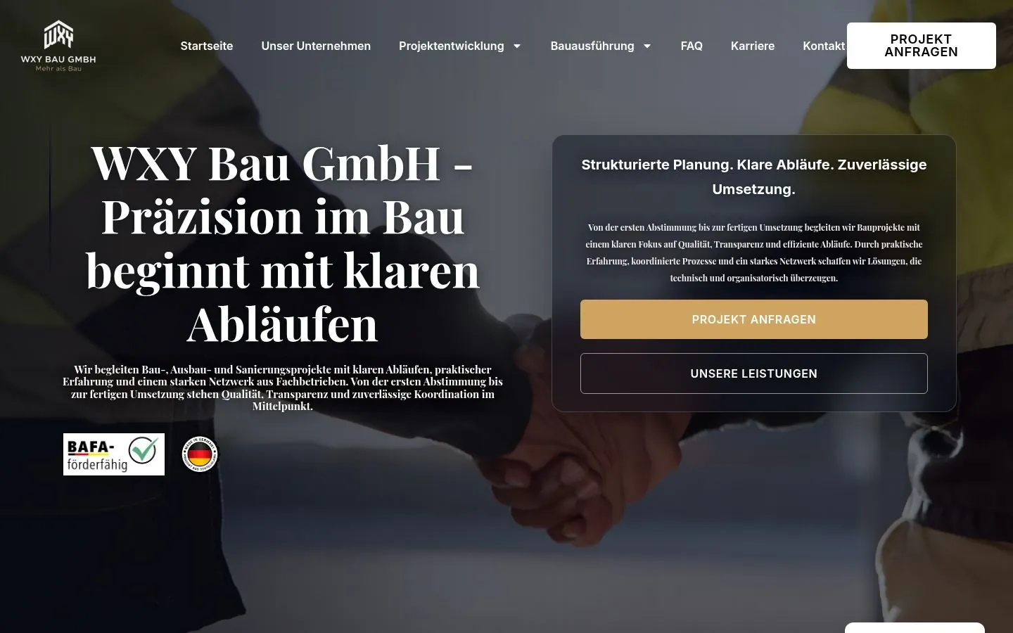 WXY BAU – Web Design by Metanow