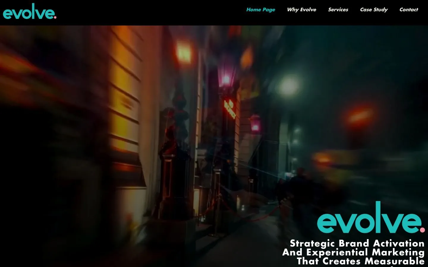 The Evolve Group – Website Redesign by Metanow