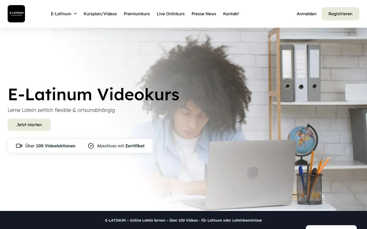 e-Latinum – Web Platform by Metanow