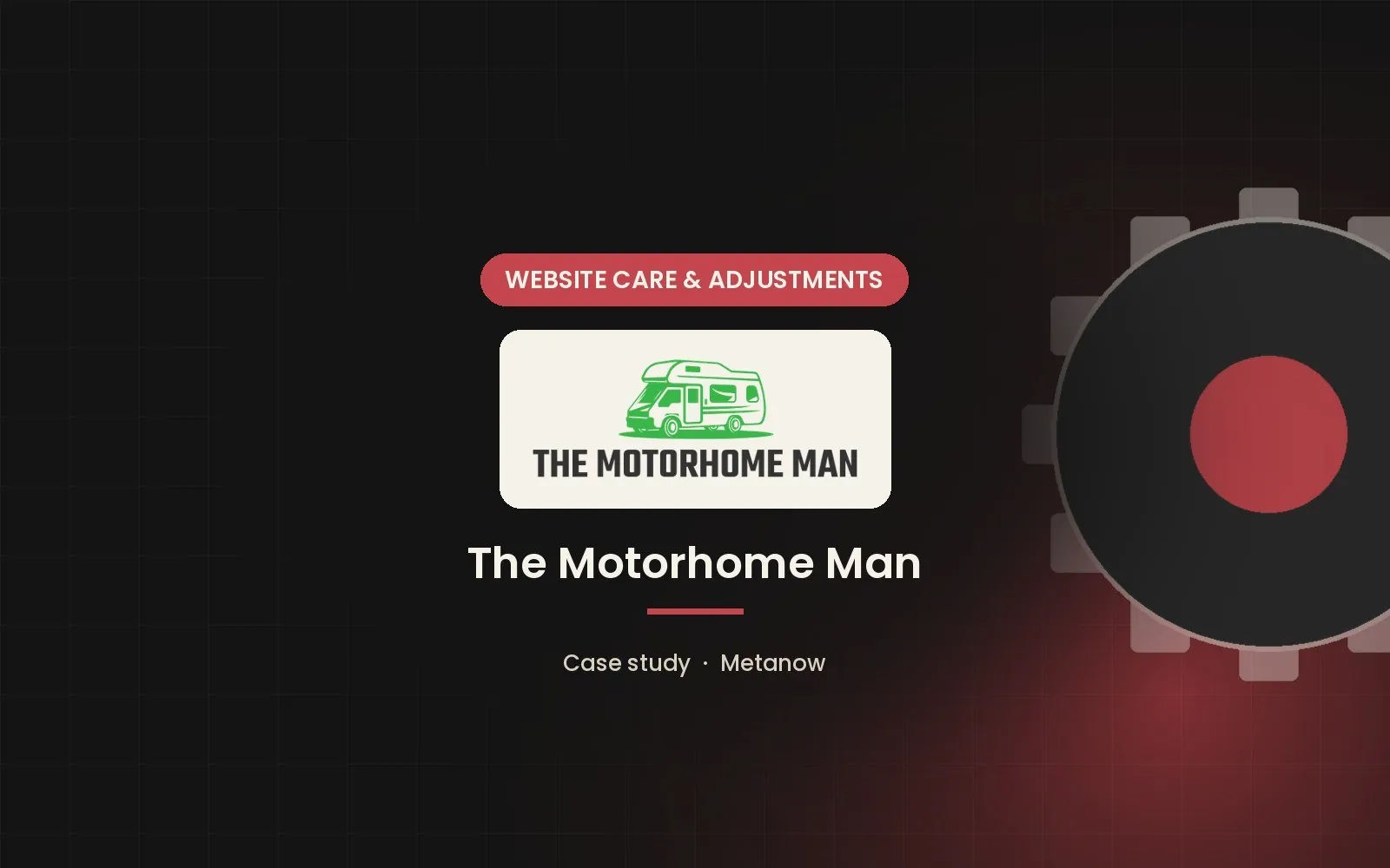 The Motorhome Man – Website Redesign by Metanow