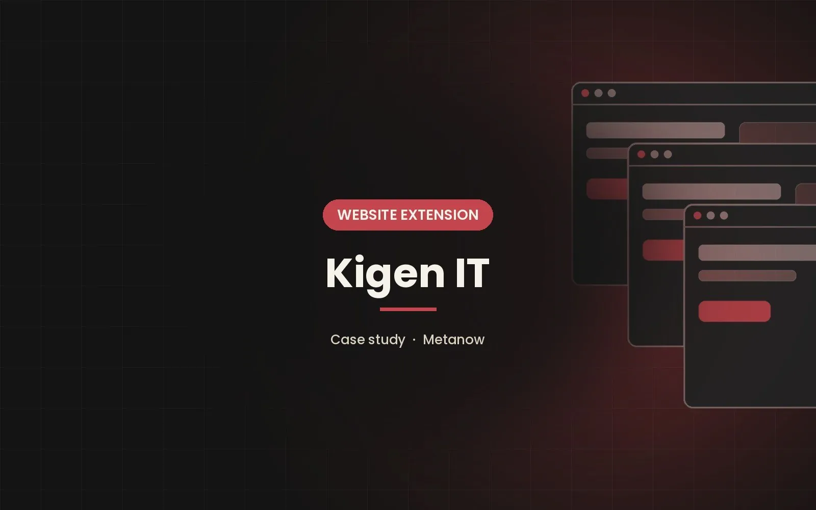Kigen IT – Web Design by Metanow