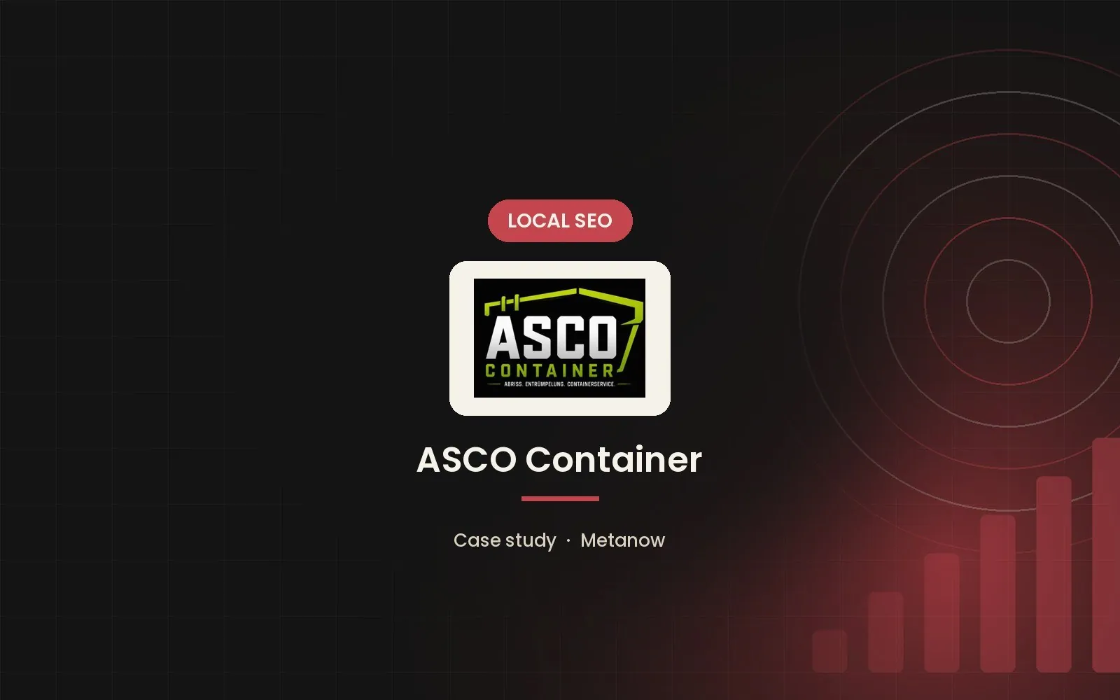 ASCO Container – Local SEO by Metanow