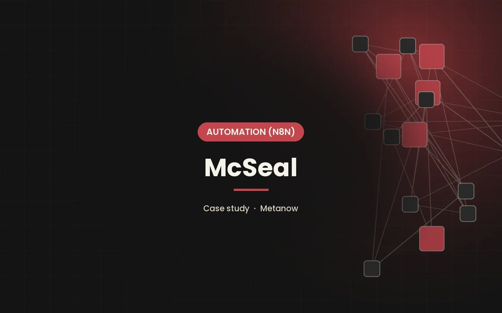 McSeal – case study by Metanow