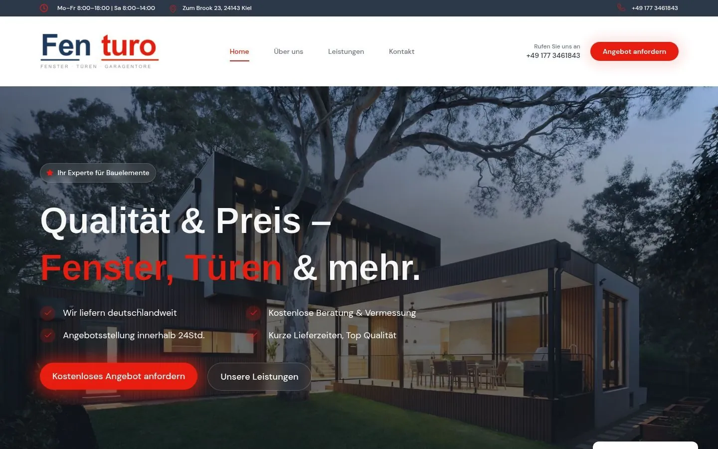 Fenturo – Web Platform by Metanow