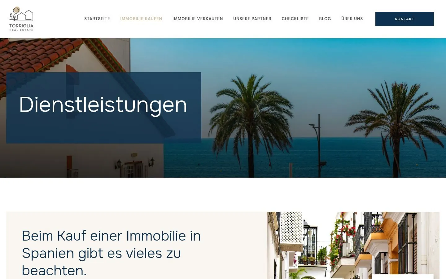 Torriglia Real Estate Redesign project by Metanow – image 3