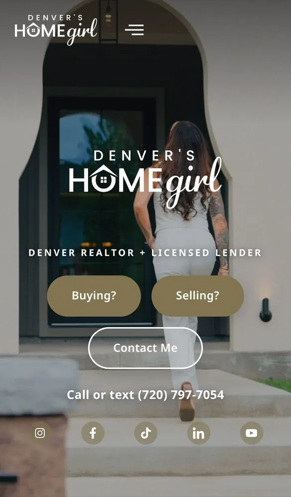 Denver's Home Girl Web Design project by Metanow – image 2