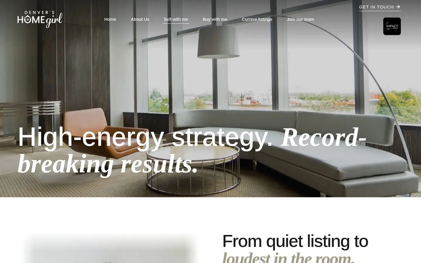 Denver's Home Girl Web Design project by Metanow – image 4