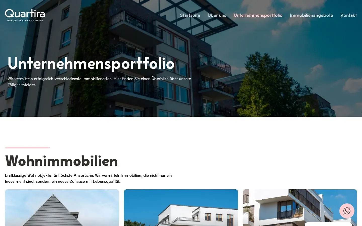 QUARTIRA Web Design project by Metanow – image 4