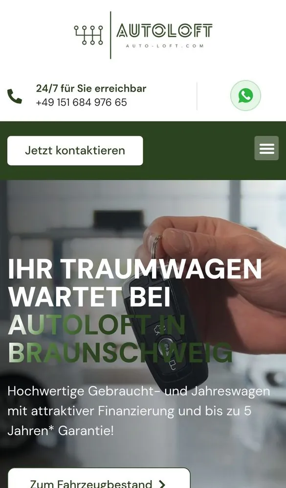 AUTOLOFT Web Design project by Metanow – image 2