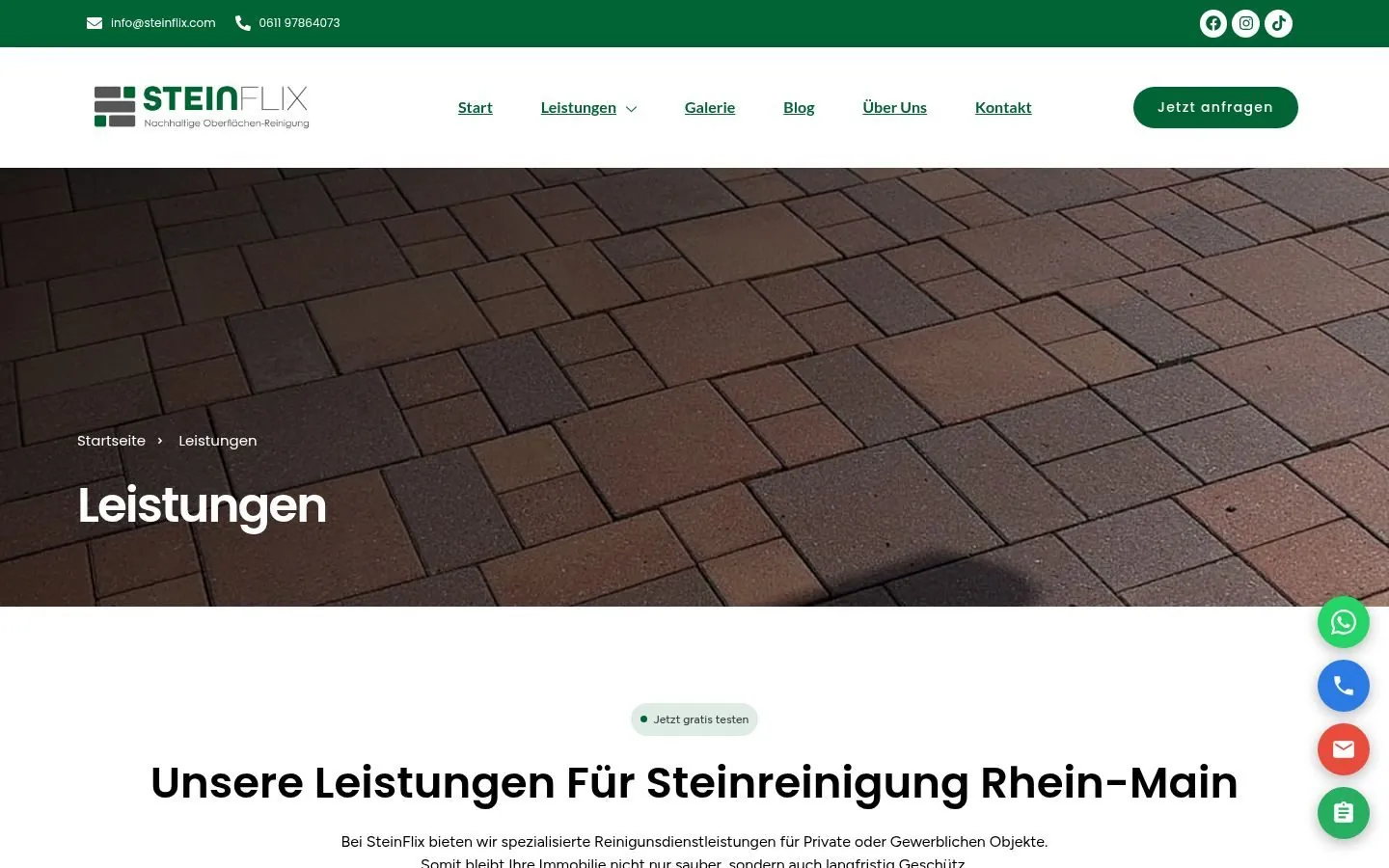 SteinFlix Website Redesign project by Metanow – image 3