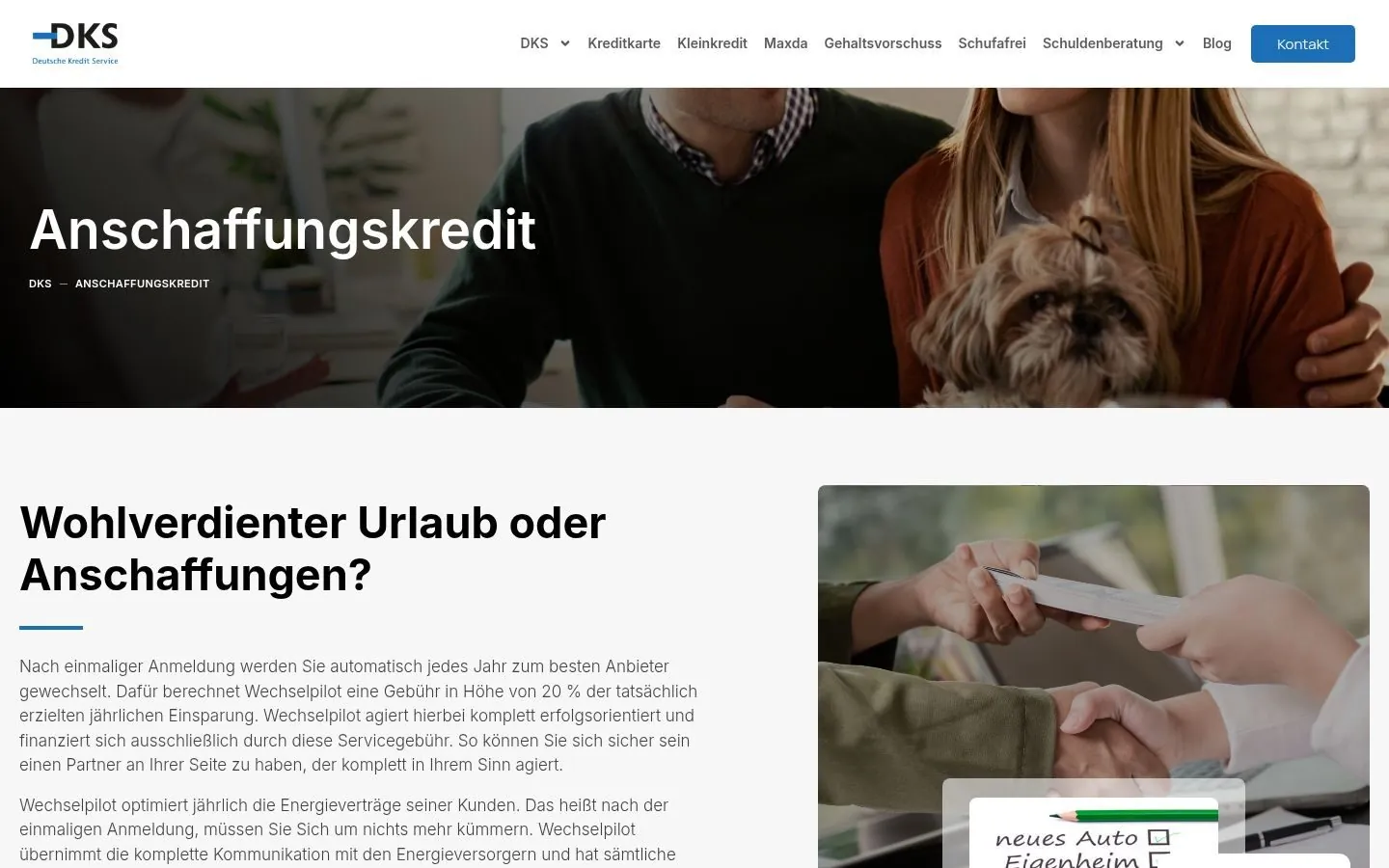 Deutsche Kreditservice Web Platform project by Metanow – image 3