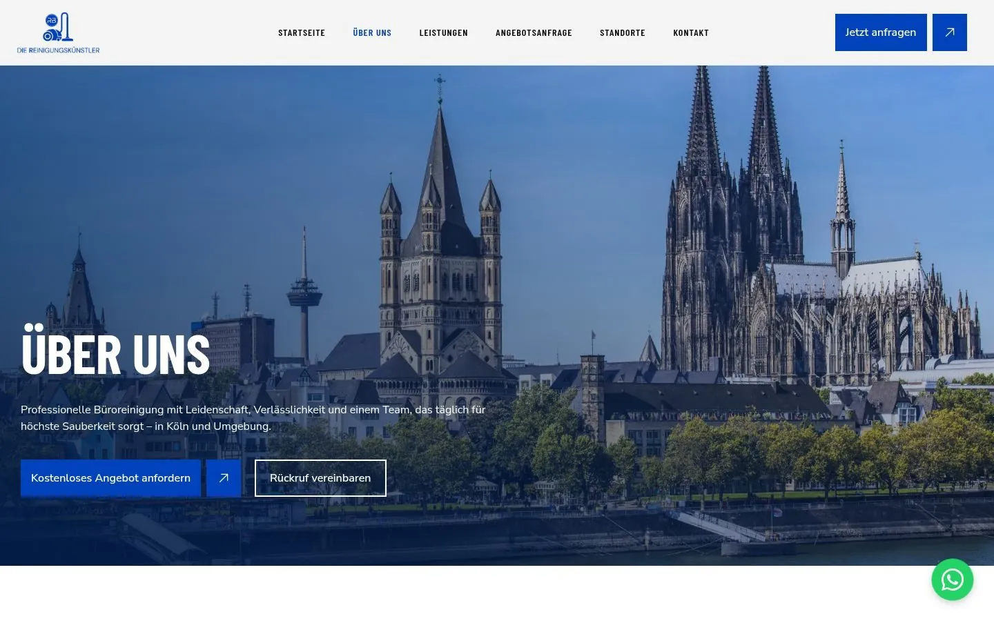 Die Reinigungskünstler Website & SEO project by Metanow – image 3