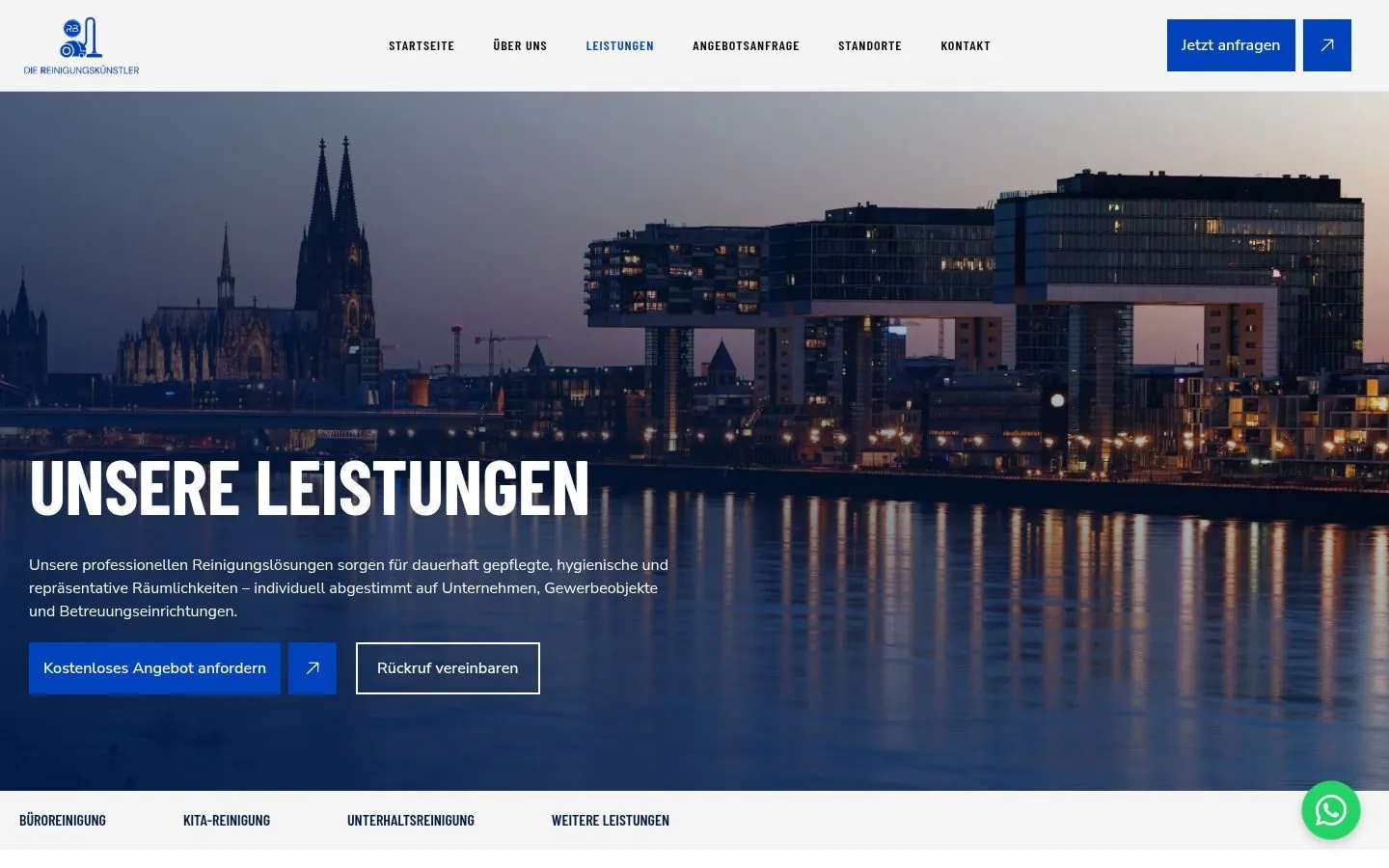Die Reinigungskünstler Website & SEO project by Metanow – image 4