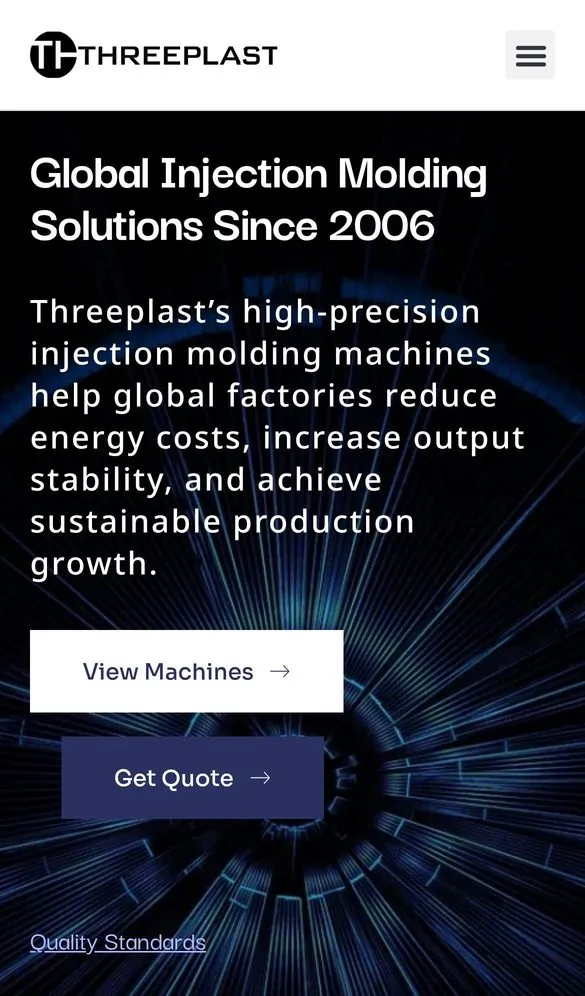 Surui Machinery Web Design project by Metanow – image 2