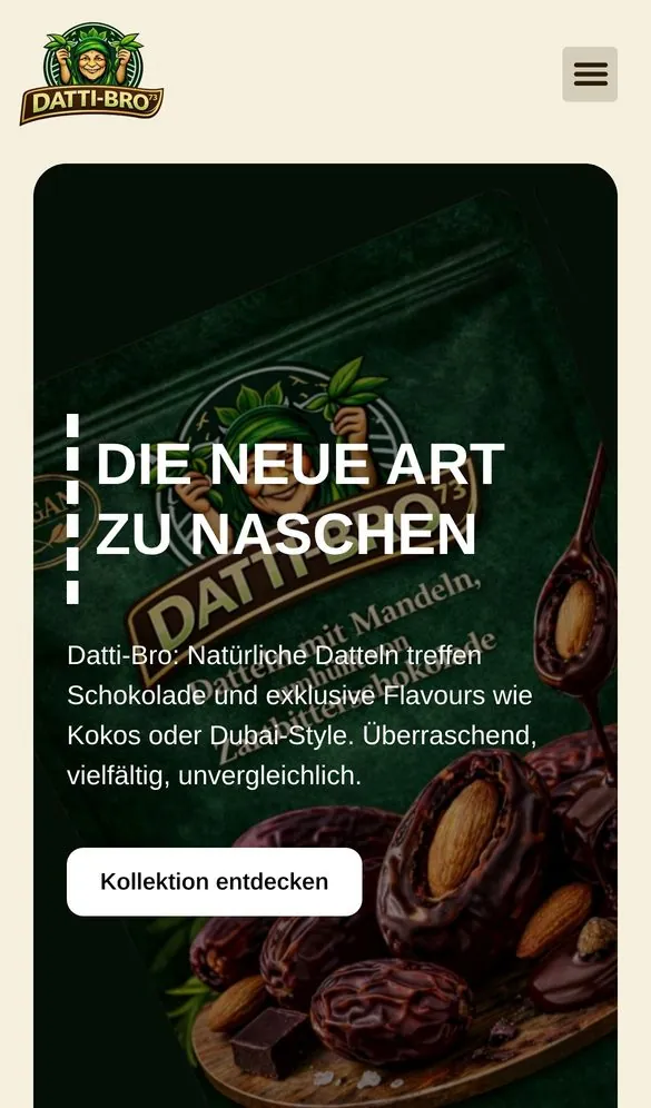 DATTI-BRO Landing Page project by Metanow – image 2