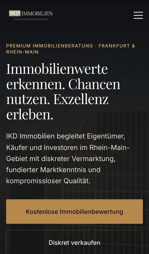 IKD Immobilien Web Design project by Metanow – image 2