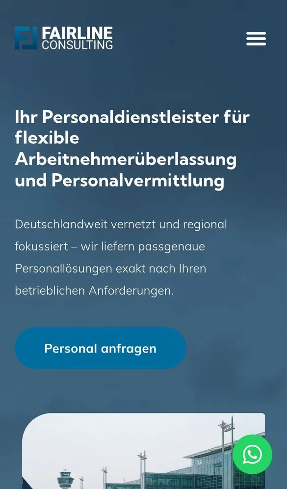 Fairline Consulting Website Redesign project by Metanow – image 2