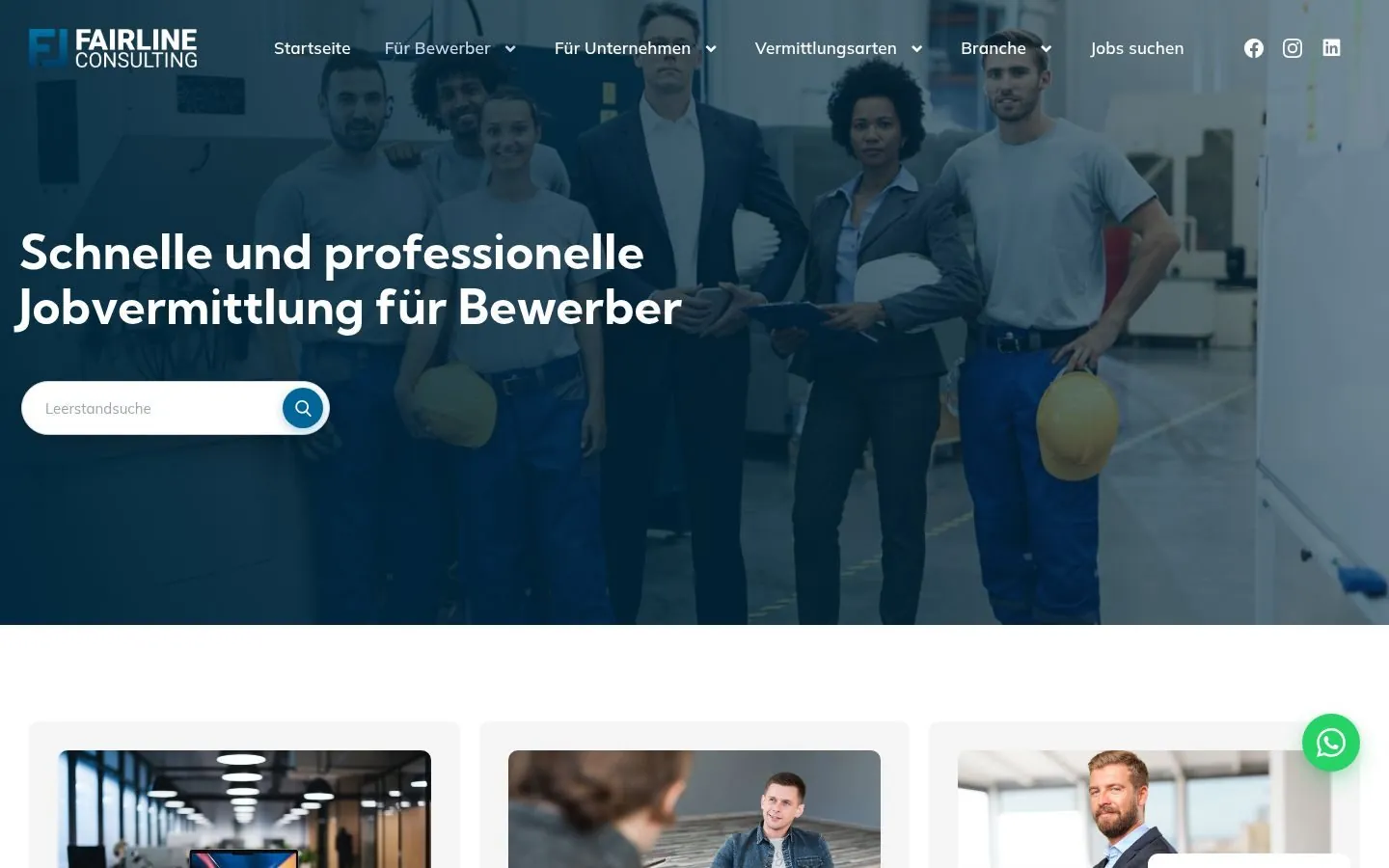 Fairline Consulting Website Redesign project by Metanow – image 3