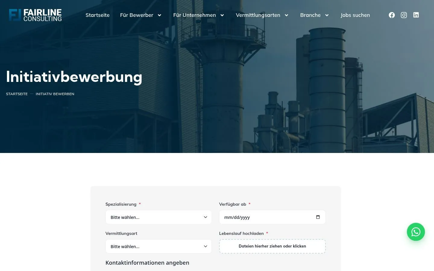 Fairline Consulting Website Redesign project by Metanow – image 4