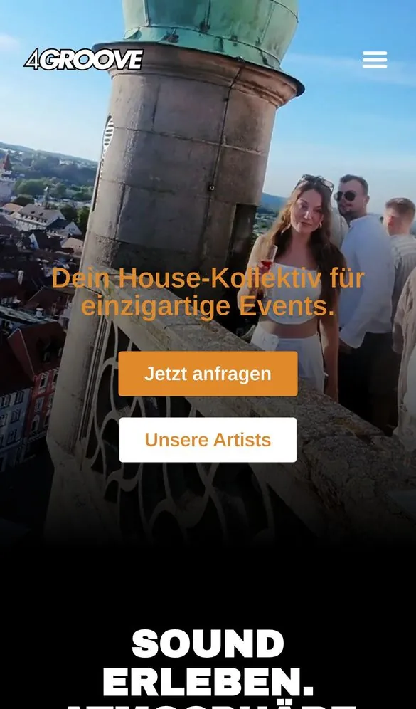 4Groove Web Design project by Metanow – image 2