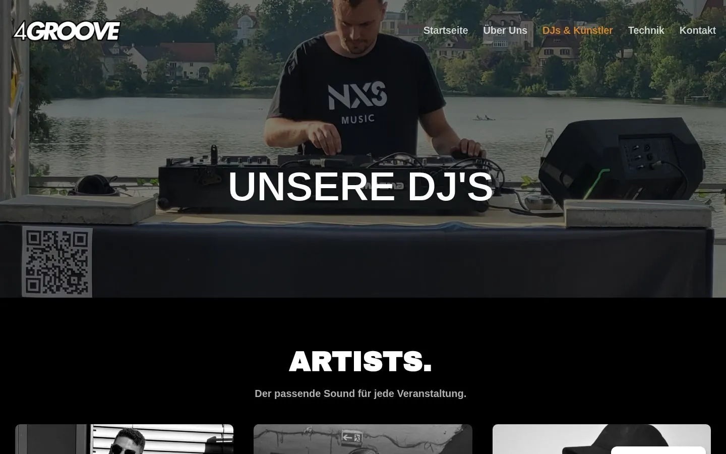 4Groove Web Design project by Metanow – image 4