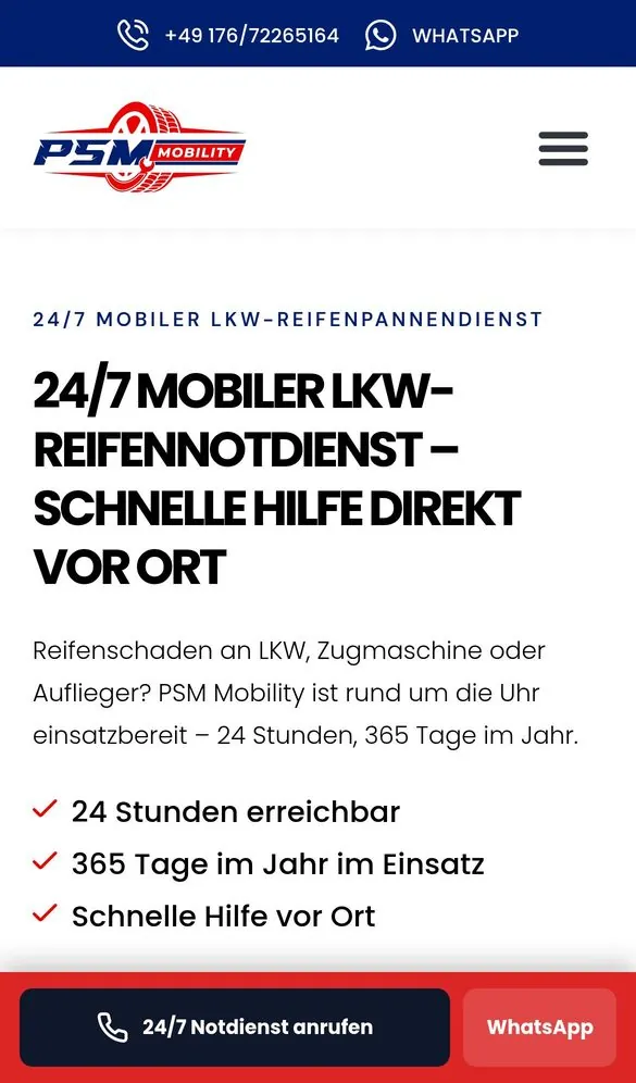 PSM Mobility Website & SEO project by Metanow – image 2