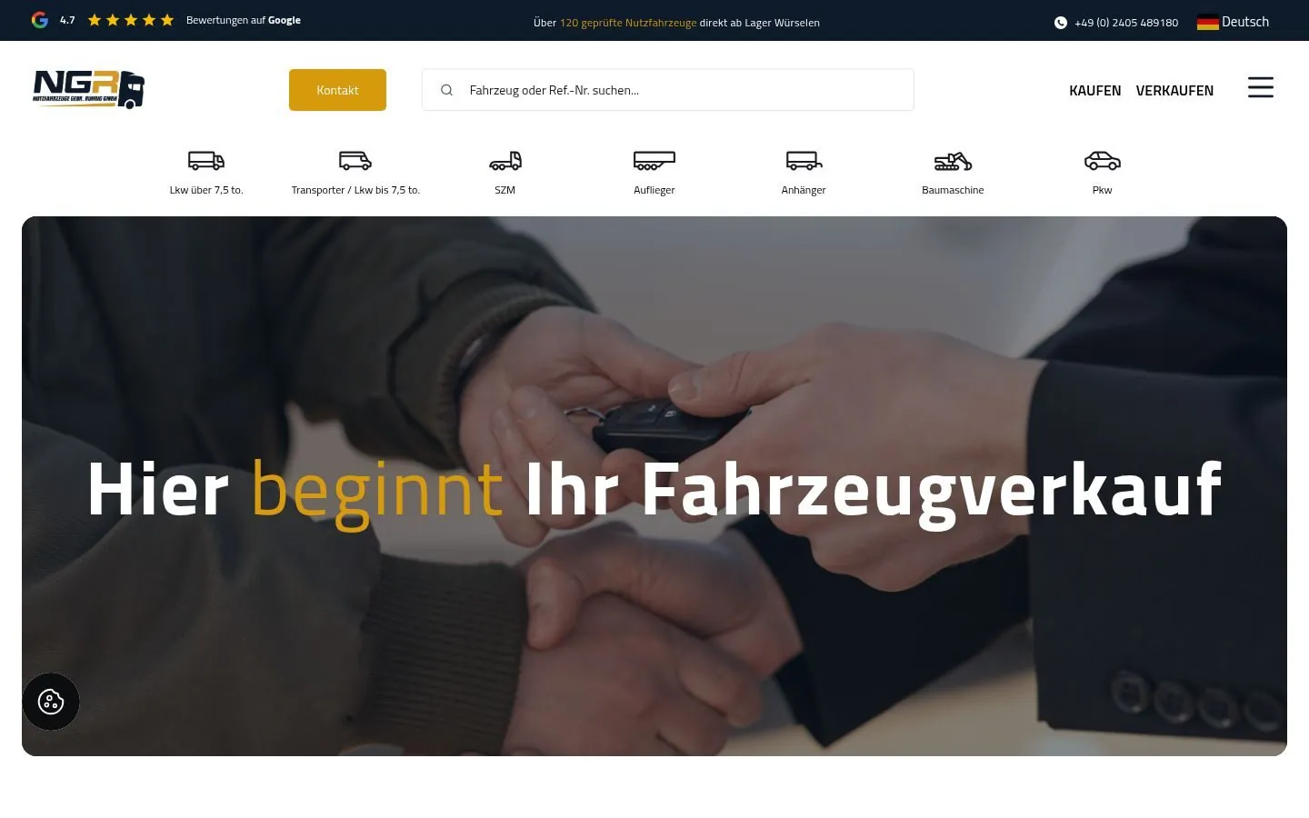 NGR Trucks Web Design project by Metanow – image 4