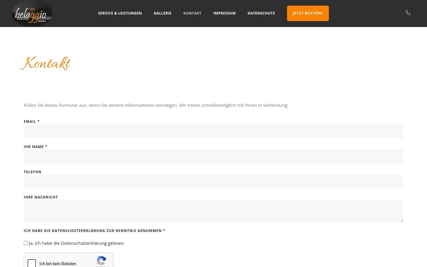 Vila Belaggio Website Redesign project by Metanow – image 4
