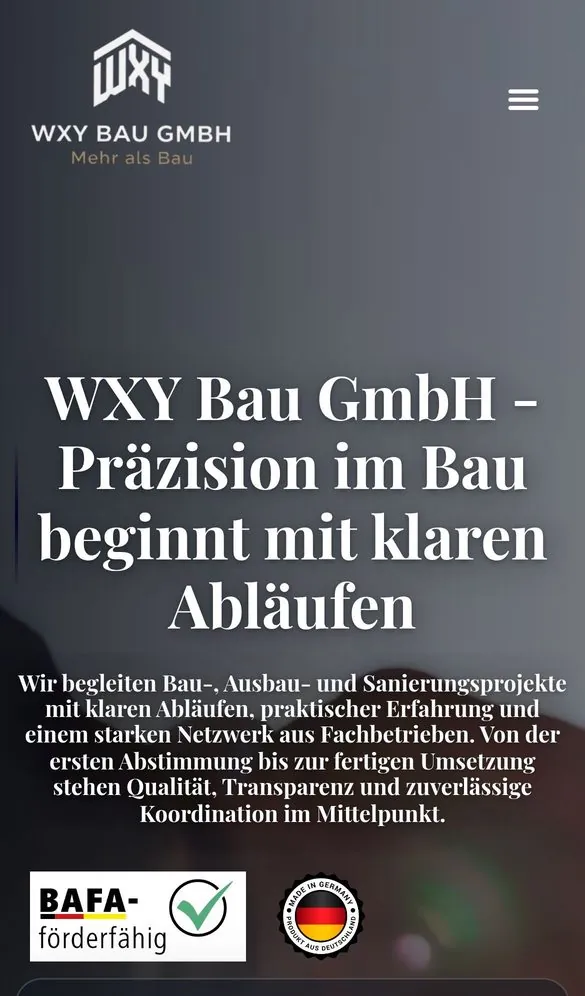WXY BAU Web Design project by Metanow – image 2
