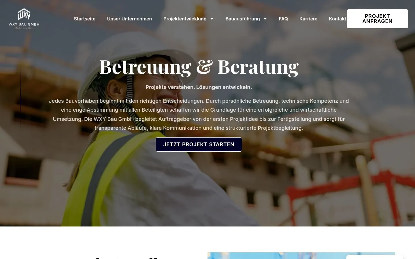 WXY BAU Web Design project by Metanow – image 3