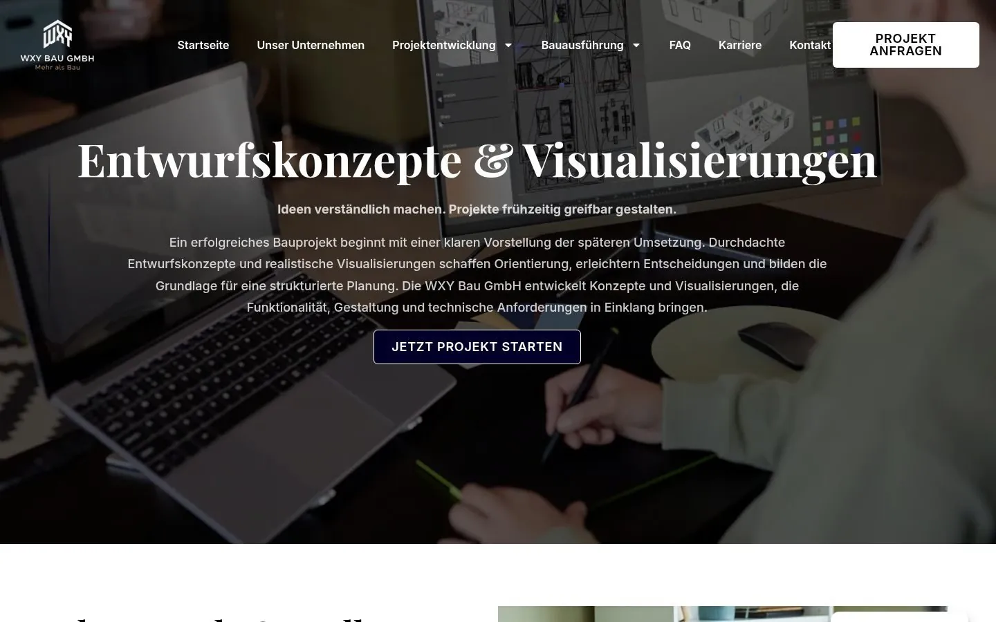 WXY BAU Web Design project by Metanow – image 4