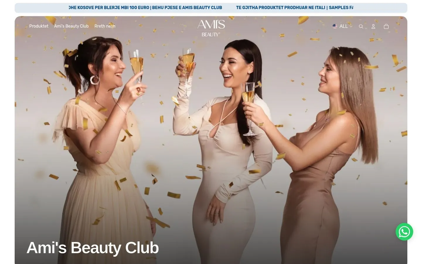 Ami's Beauty Shopify Store project by Metanow – image 4