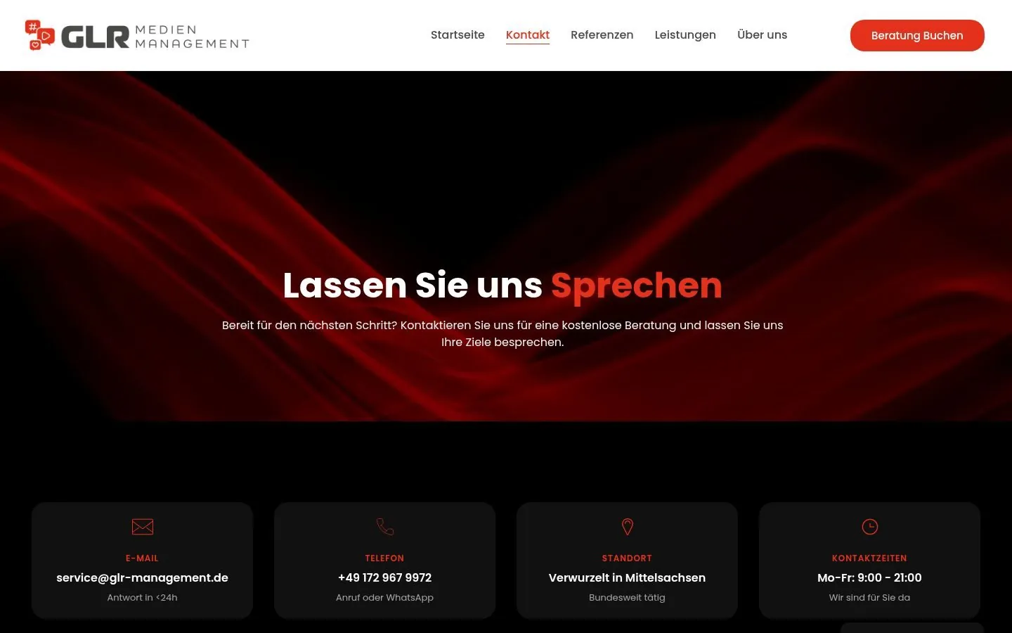 GLR Medien Management Redesign project by Metanow – image 3