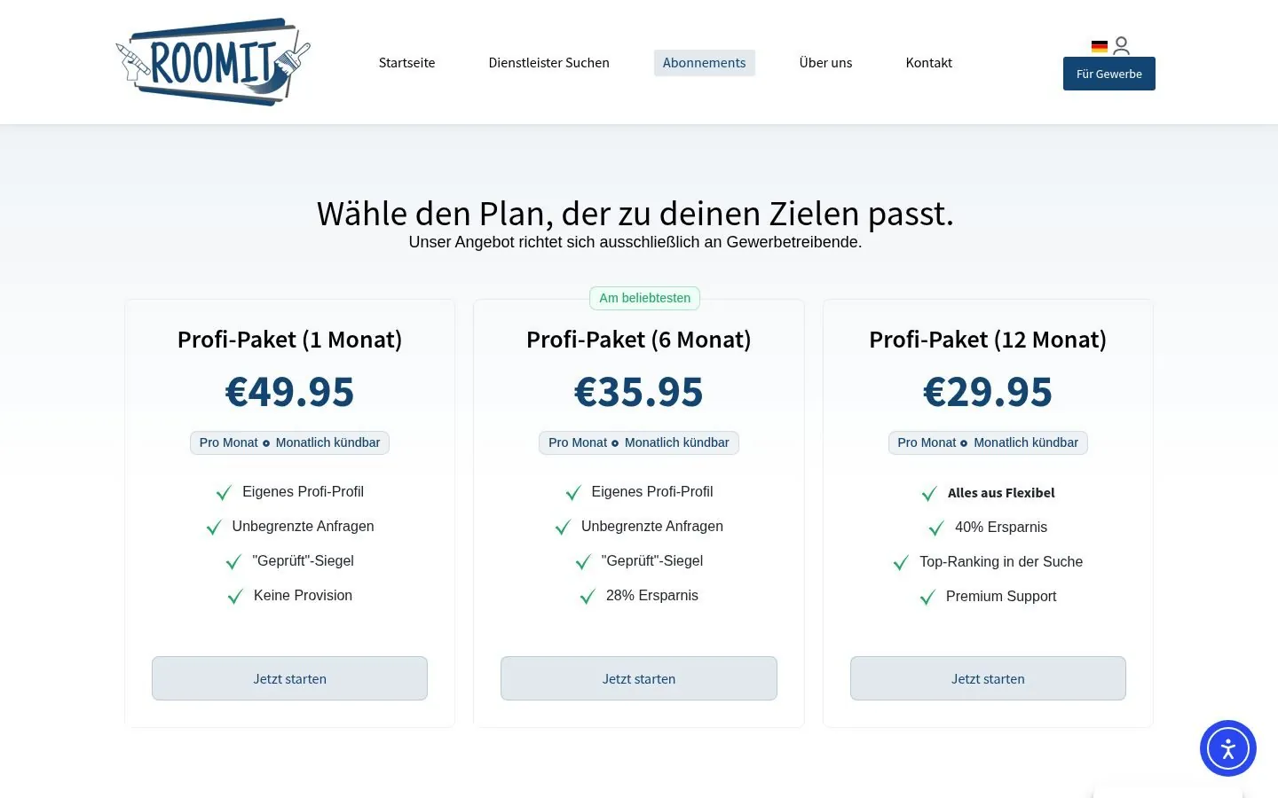 Roomii Web Platform project by Metanow – image 2