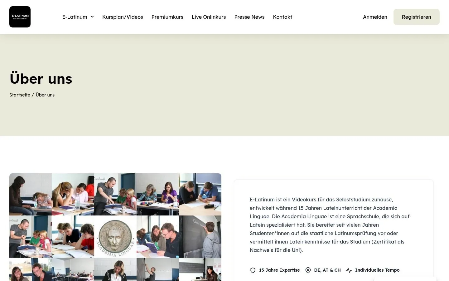 e-Latinum Web Platform project by Metanow – image 3