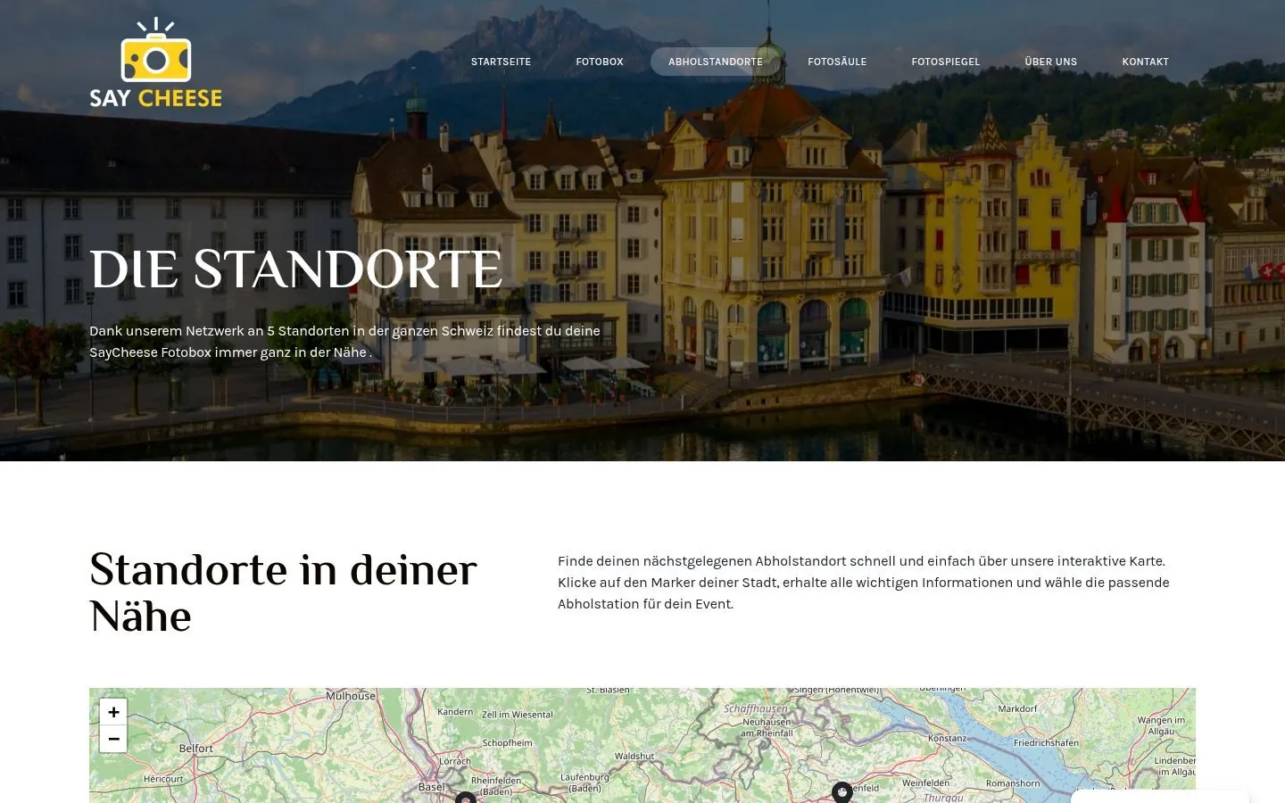 Say Cheese Website Redesign project by Metanow – image 4