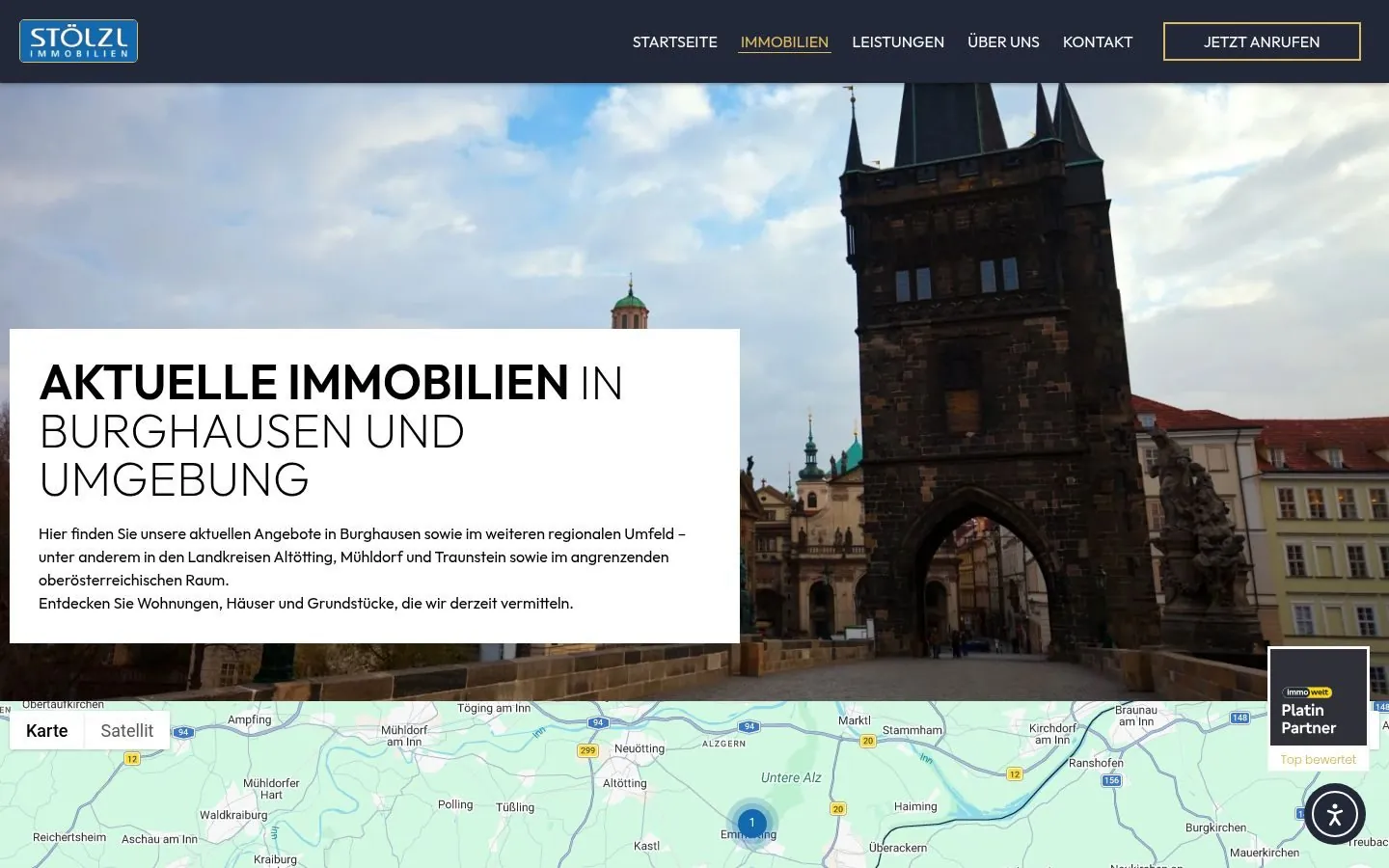 Stölzl Immobilien Website Redesign project by Metanow – image 3