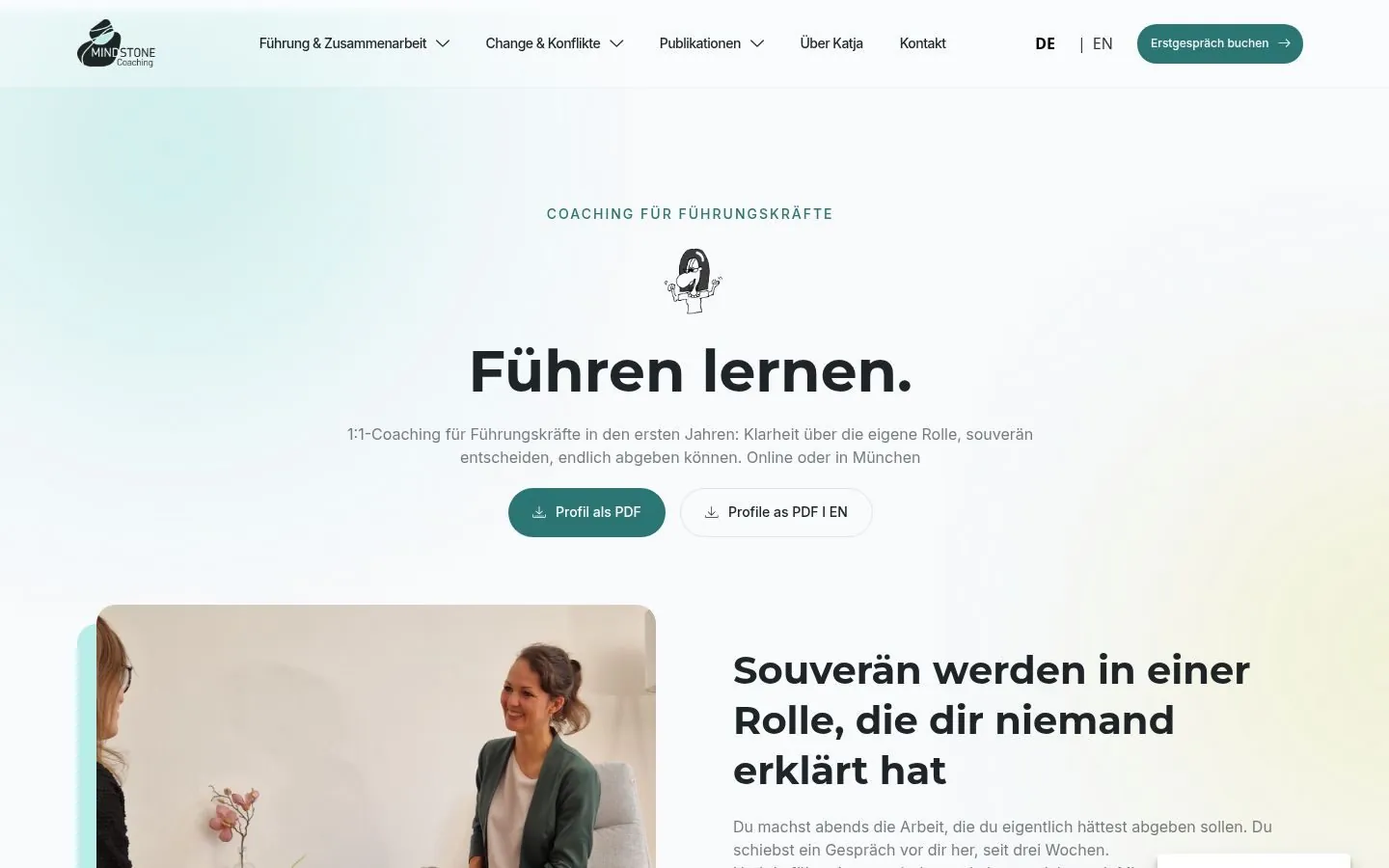 Katja Schäfer Web Design project by Metanow – image 3