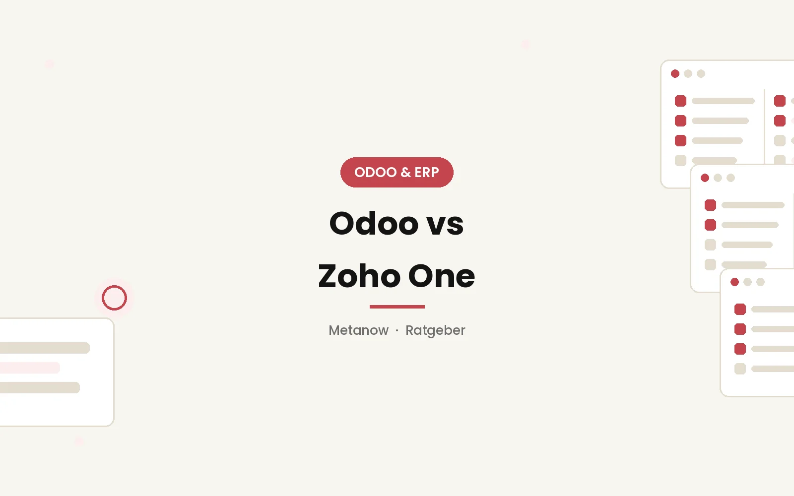 Odoo vs. Zoho One: Welche All-in-One-Suite passt zu Ihrem KMU? (2026)