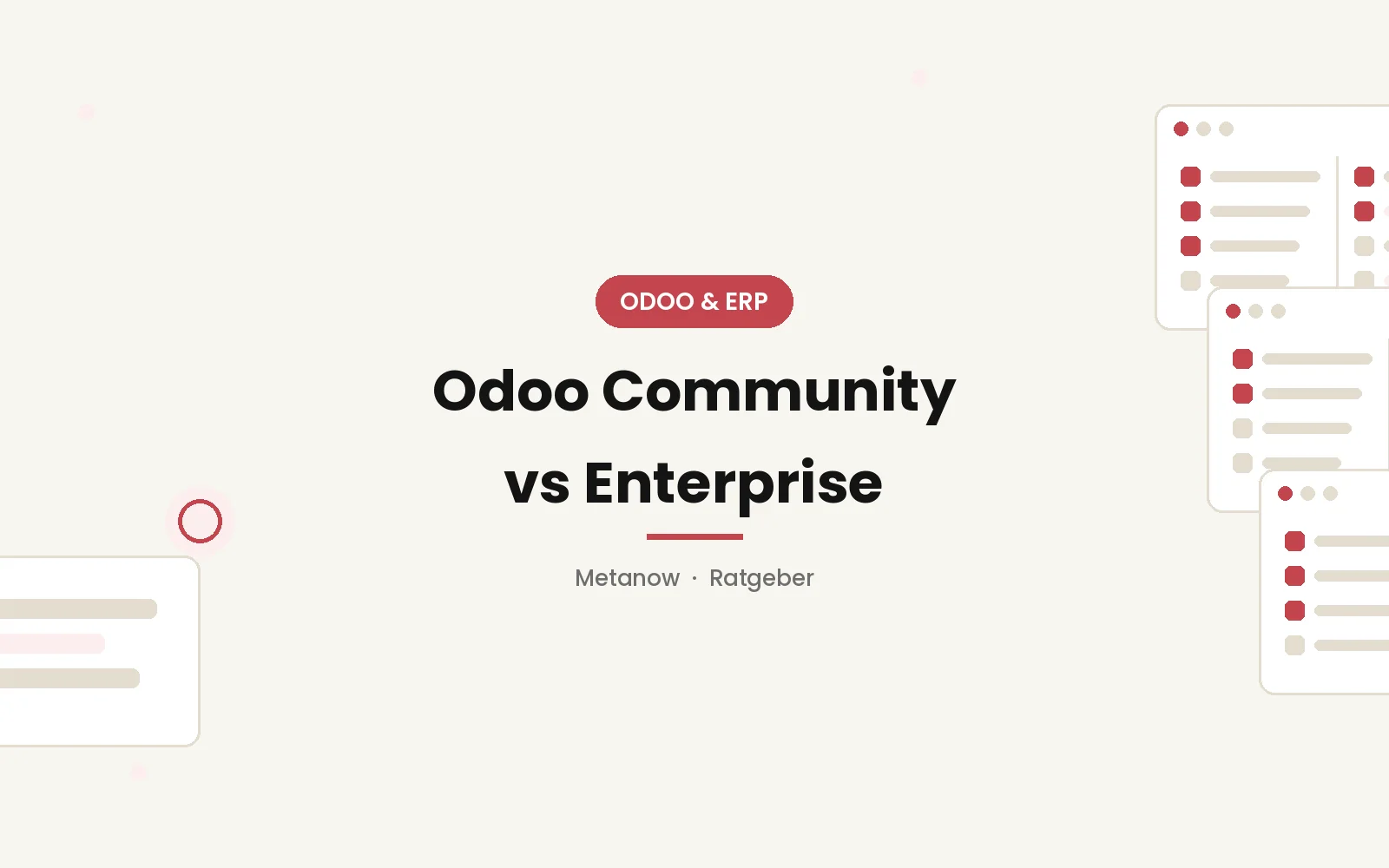 Odoo Community vs. Enterprise: Kostenloser Kern oder bezahlte Edition? (2026)